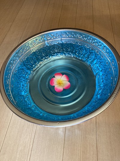 夏限定⭐︎ミントの足湯